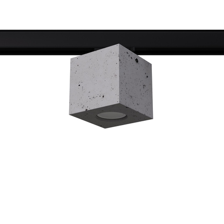 Plafond QUAD beton GU10 4000K 7W 530lm #B