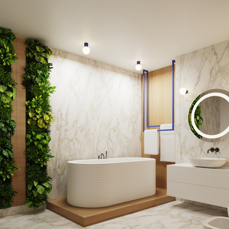 Plafond HALO ultramarin IP44