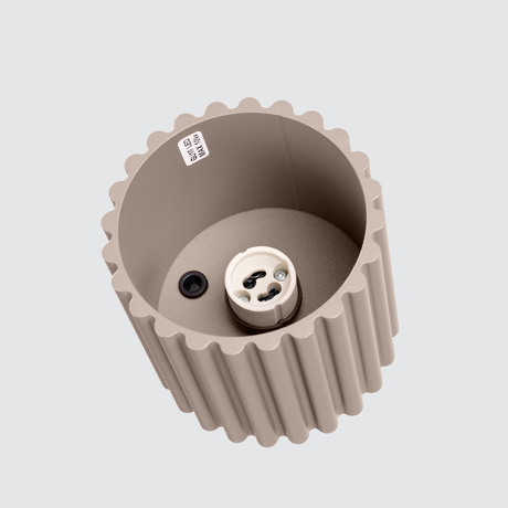 Plafond AURA 1 taupe GU10