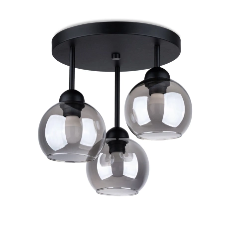 Kronleuchter ALINO 3 schwarz