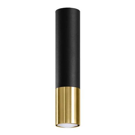 Deckenleuchte LOOPEZ schwarz/gold