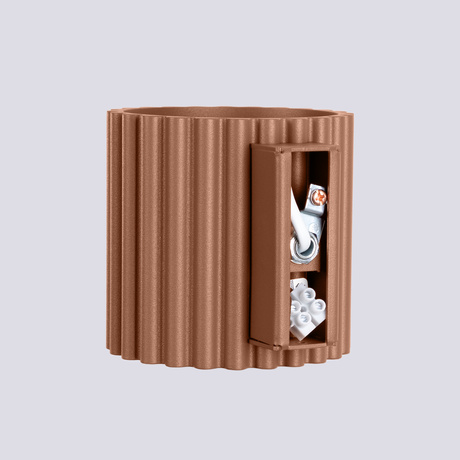 Wandleuchte AURA mokka G9