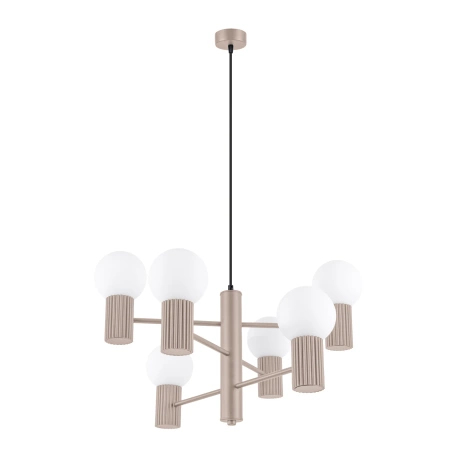Kronleuchter HALO 6 taupe