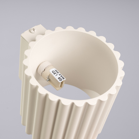 Wandleuchte AURA beige G9