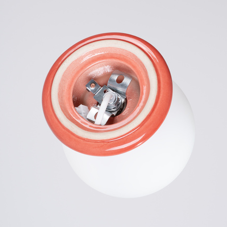 Wandleuchte ZORI apricot IP44