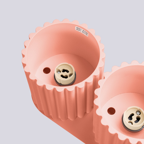 Plafond AURA 2 apricot GU10