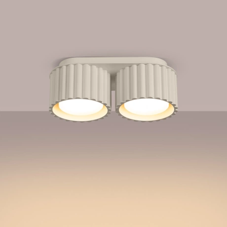 Plafond AURA 2 beige Gx53