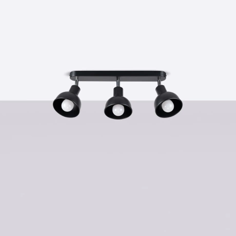 Plafond ELBA 3 Schwarz