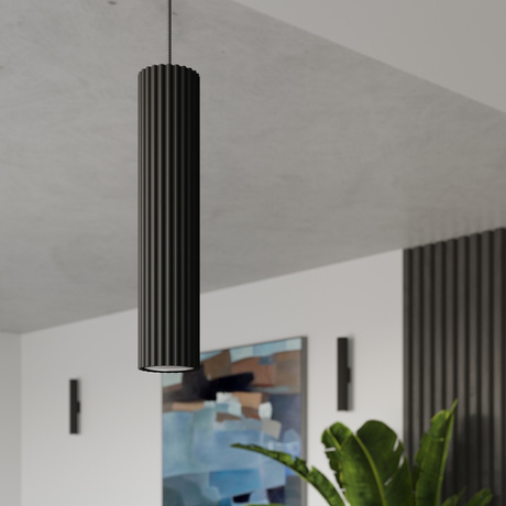 Plafond KARBON 10 schwarz