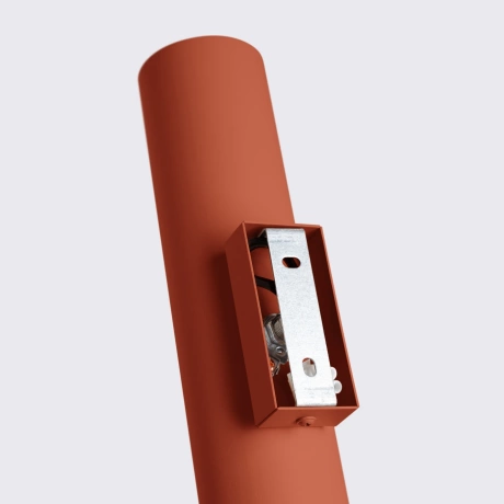 Wandleuchte LAGOS 2 roter Ocker