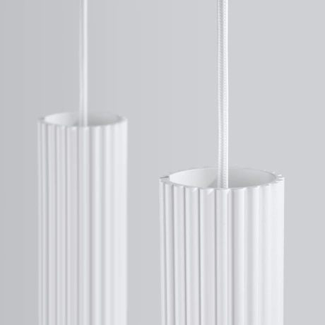 Pendelleuchte KARBON 2 weiß