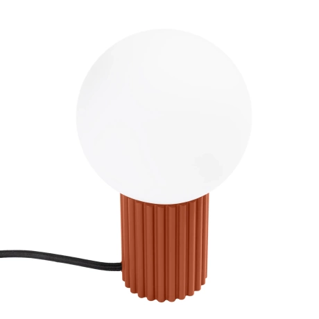 Tischlampe HALO roter Ocker