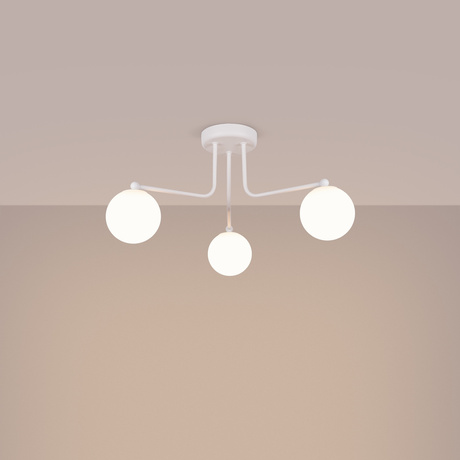 Kronleuchter ASTRAL 3 weiß