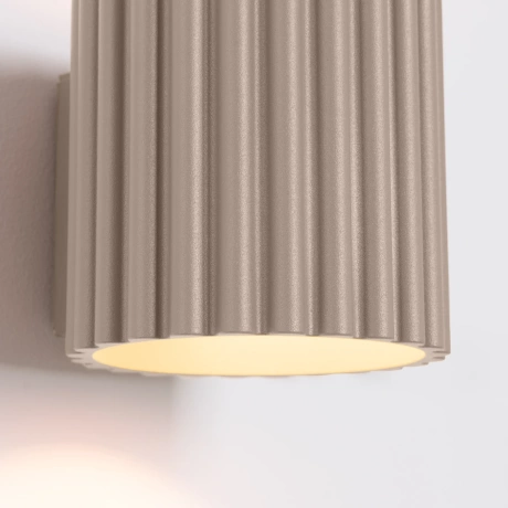 Wandleuchte AURA taupe G9