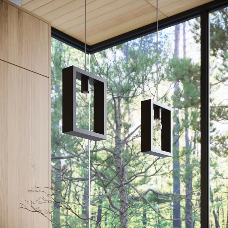 Pendelleuchte ARIES Wenge