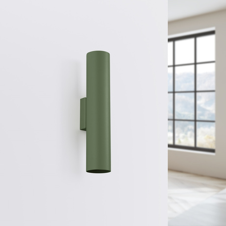 Wandleuchte LAGOS 2 olivgrün