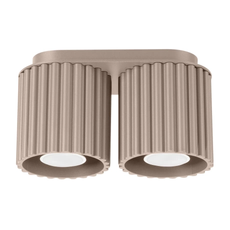 Plafond AURA 2 taupe GU10