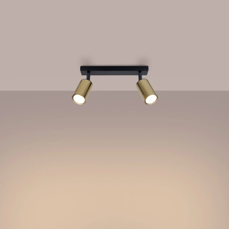 Plafond WINX 2 schwarz/gold