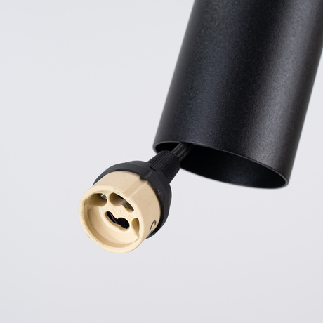 Pendelleuchte PELTA 1 schwarz/marineblau