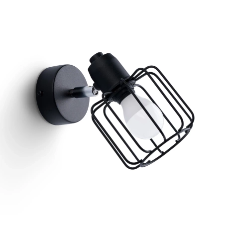 Wandleuchte BELUCI 1 schwarz