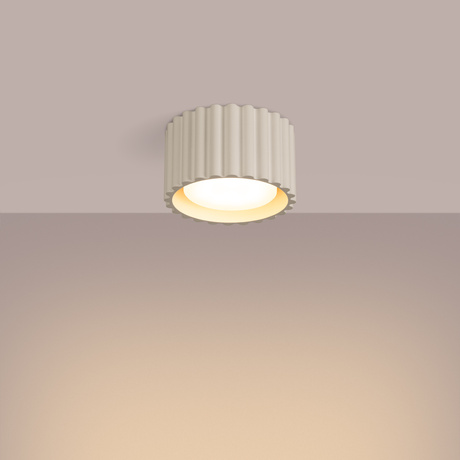 Plafond AURA 1 beige Gx53