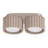 Plafond AURA 2 taupe Gx53