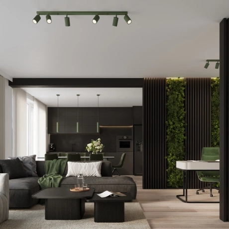 Plafond KARBON 4L olivgrün