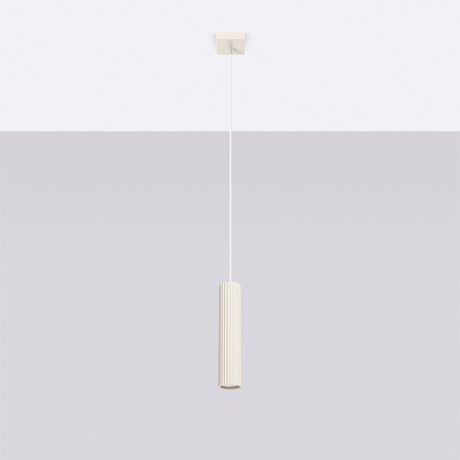 Pendelleuchte KARBON 1 beige