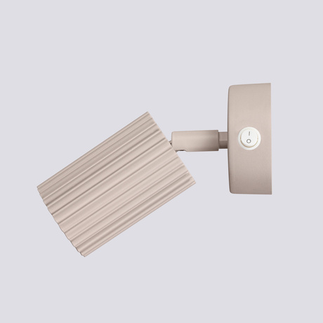 Wandleuchte KARBON 30 taupe