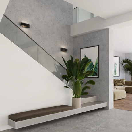 Wandleuchten TONI schwarz