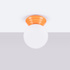 Plafond ZORI orange IP44