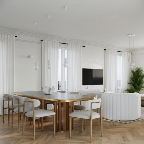 Tischlampe HALO weiß