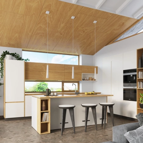 Hängeleuchte PRYSM 1 weiß