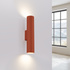 Wandleuchte LAGOS 2 roter Ocker