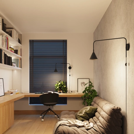 Wandleuchte NOX schwarz