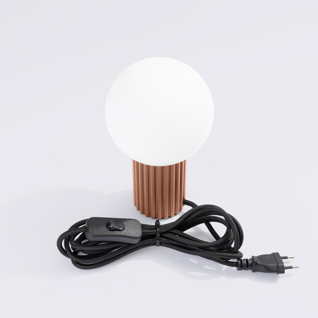 Tischlampe HALO mokka