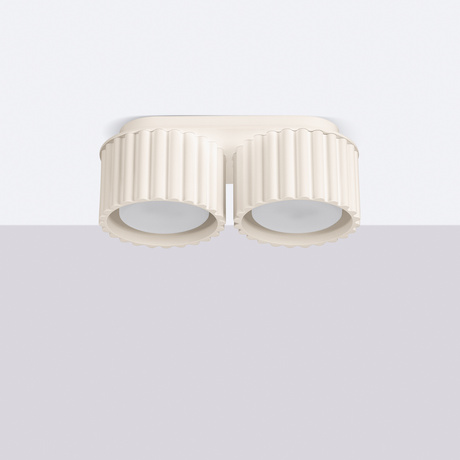 Plafond AURA 2 beige Gx53