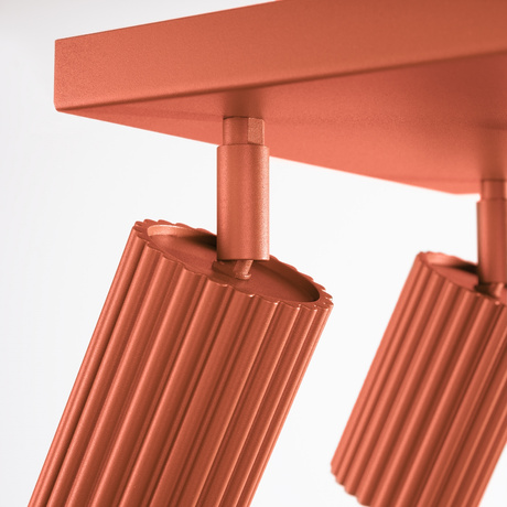 Plafond KARBON 4 roter Ocker