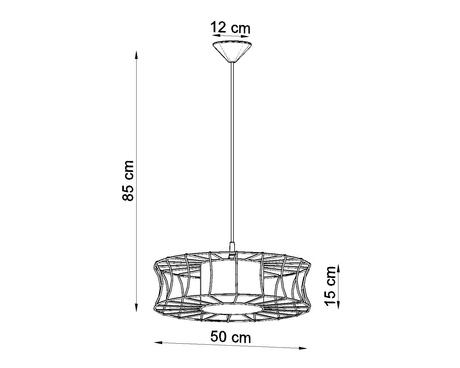 Pendelleuchte Salerno weiß