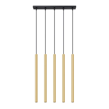 Pendelleuchten PASTELO 5L glanzgold