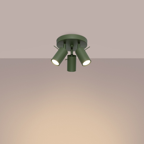 Plafond RING 3P olivgrün