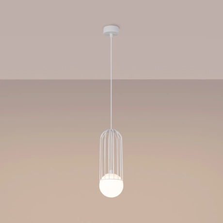 Pendelleuchte BRINA 1 Weiß