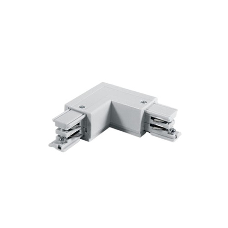 Rechtwinkliger Stromanschluss, weiß