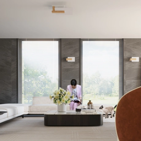 Wandleuchte LAPPO Naturholz