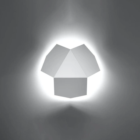 Wandleuchte TRE weiß