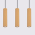 Pendelleuchte KARBON 3L golden