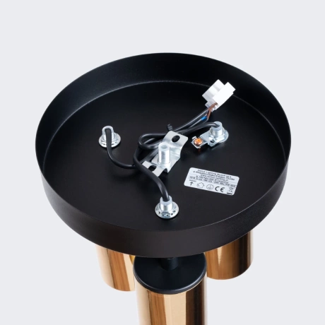 Plafond WINX 3P schwarz/gold