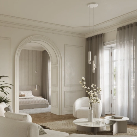 Pendelleuchte LIRO 3L weiß