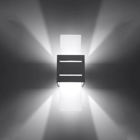 Wandleuchte LORETO grau