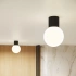 Wandleuchte HALO schwarz IP44